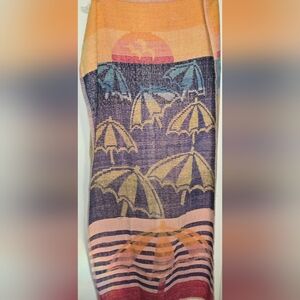 Vintage Reversible Beach Towel